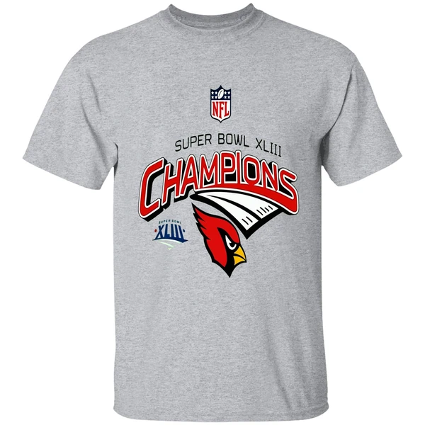 Arizona Cardinals Champions Super Bowl Xliii Nfl Shirt - Image 8