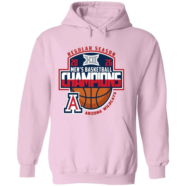 Arizona Wildcats 2026 Big 12 Mens Basketball Regular Season Champions Hoodie - Image 5