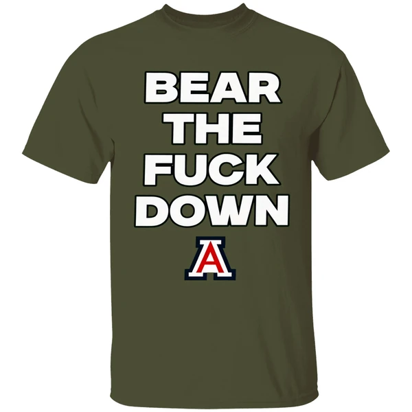 Arizona Wildcats Bear The Fuck Down Shirt - Image 4