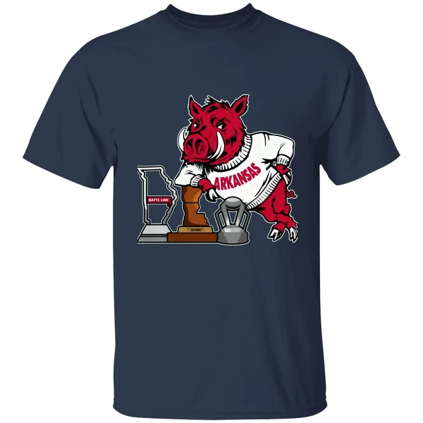 Arkansas Razorbacks Trophy Logo Shirt - Image 4