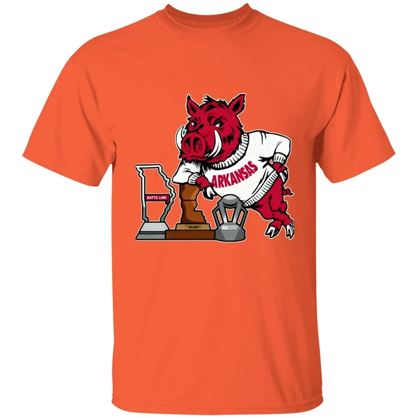 Arkansas Razorbacks Trophy Logo Shirt - Image 5