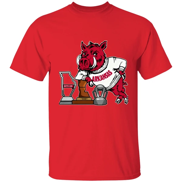 Arkansas Razorbacks Trophy Logo Shirt - Image 6