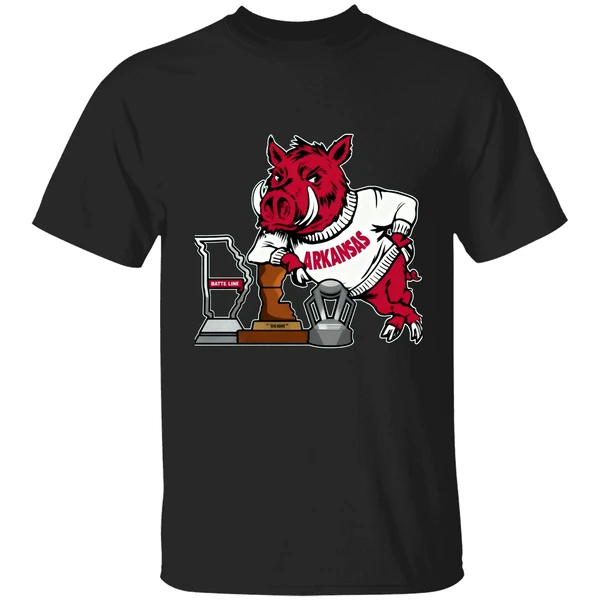 Arkansas Razorbacks Trophy Logo Shirt - Image 9