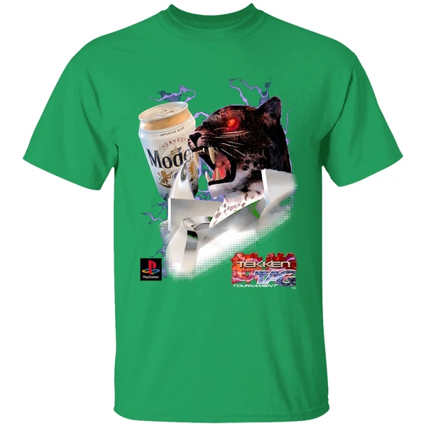 Armor King Modelo Beer Tekken Tag Tournament Shirt - Image 2