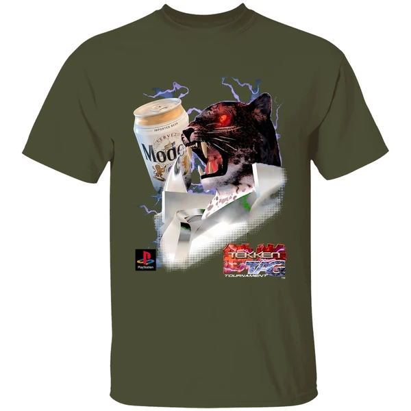 Armor King Modelo Beer Tekken Tag Tournament Shirt - Image 4
