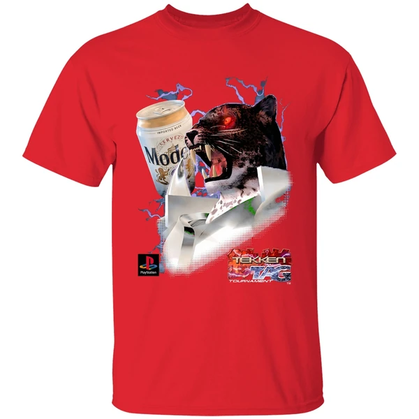 Armor King Modelo Beer Tekken Tag Tournament Shirt - Image 7