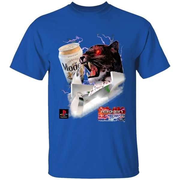Armor King Modelo Beer Tekken Tag Tournament Shirt - Image 8