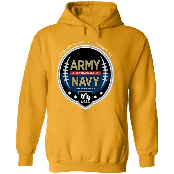 Army Vs Navy Americas Game 2025 Logo Hoodie
