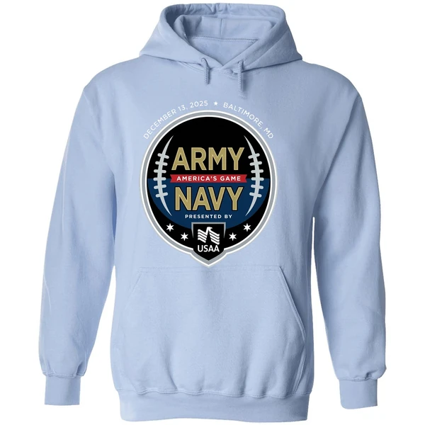 Army Vs Navy Americas Game 2025 Logo Hoodie - Image 4