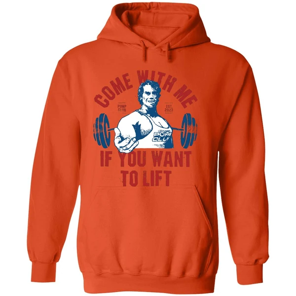 Arnolds Pump Club Come With Me If You Want To Lift Est 2023 Hoodie - Image 6