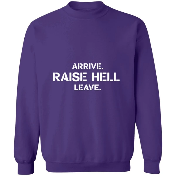 Arrive Raise Hell Leave Sweatshirt - Image 6