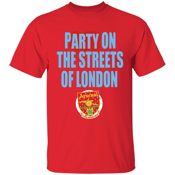 Arsenal Party On The Streets Of London Shirt - Image 7
