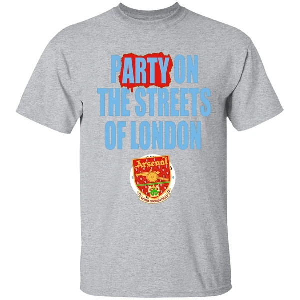 Arsenal Party On The Streets Of London Shirt - Image 9