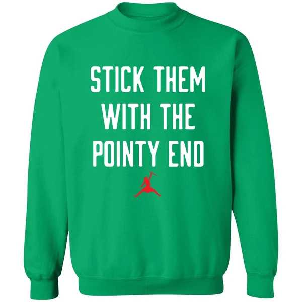 Arya Stark Stick Them With The Pointy End Sweatshirt - Image 2
