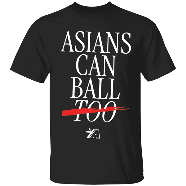 Asians Can Ball Too Asian Americans Sports Shirt