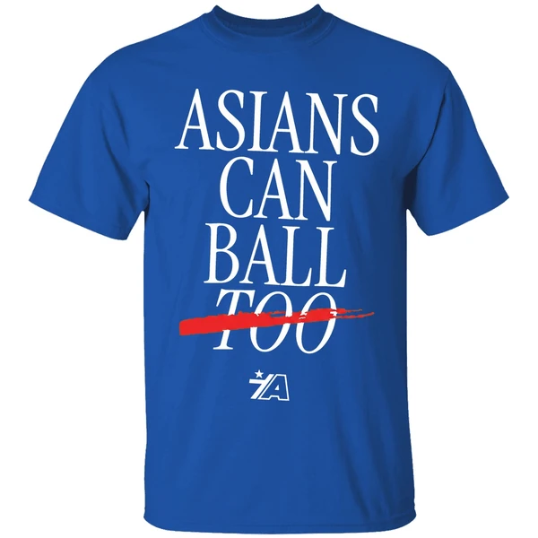 Asians Can Ball Too Asian Americans Sports Shirt - Image 8