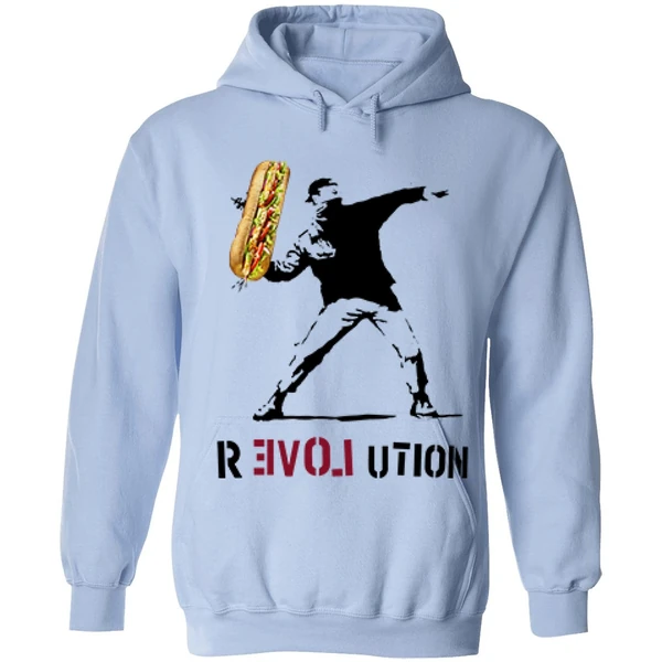 Assault With A Deli Weapon Revolution Hoodie