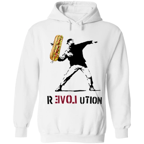 Assault With A Deli Weapon Revolution Hoodie - Image 6