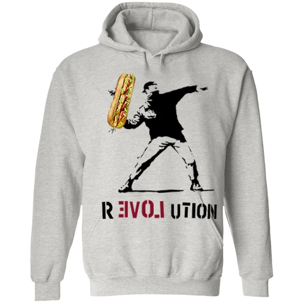 Assault With A Deli Weapon Revolution Hoodie - Image 7