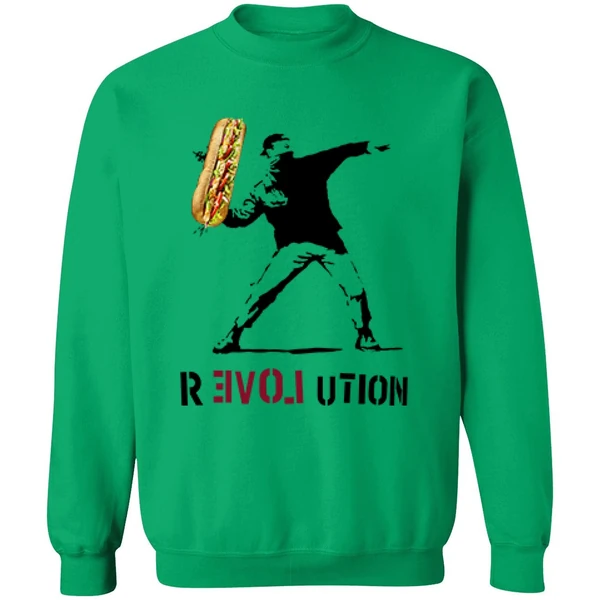 Assault With A Deli Weapon Revolution Sweatshirt - Image 2