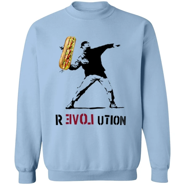 Assault With A Deli Weapon Revolution Sweatshirt - Image 3