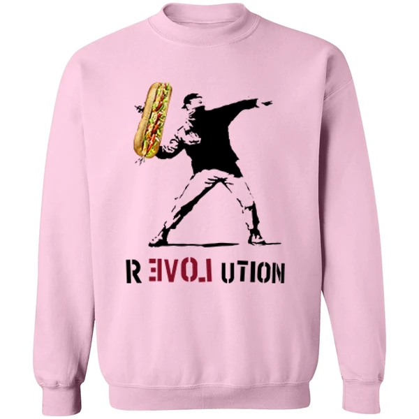 Assault With A Deli Weapon Revolution Sweatshirt - Image 4