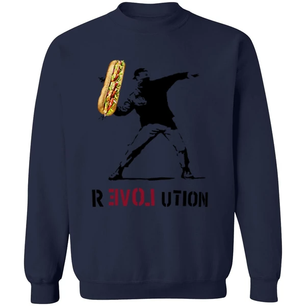Assault With A Deli Weapon Revolution Sweatshirt - Image 5