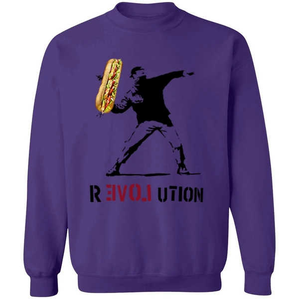 Assault With A Deli Weapon Revolution Sweatshirt - Image 6