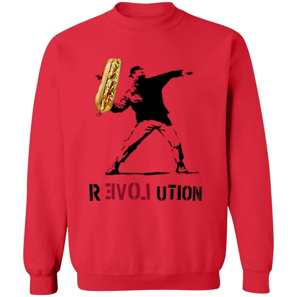 Assault With A Deli Weapon Revolution Sweatshirt - Image 7