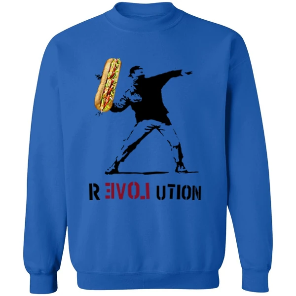 Assault With A Deli Weapon Revolution Sweatshirt - Image 8