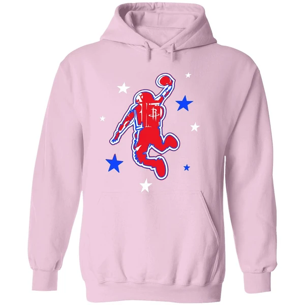 Astronaut Slam Dunk Houston Rockets Heroes Hoodie - Image 5