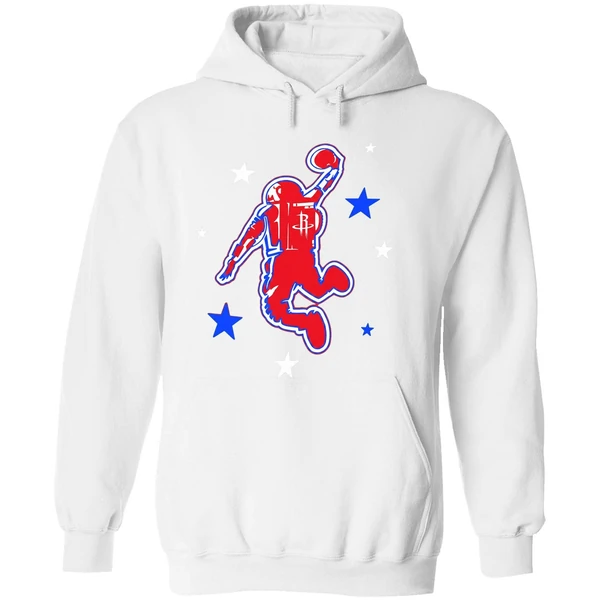 Astronaut Slam Dunk Houston Rockets Heroes Hoodie - Image 8