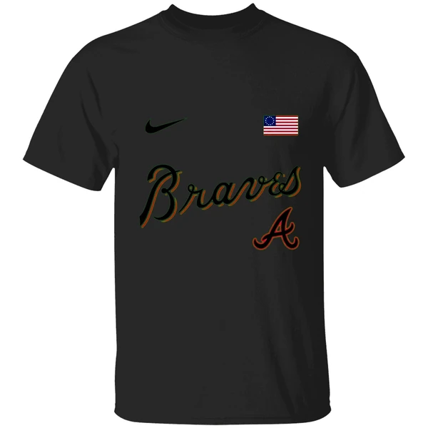 Atlanta Braves America 250th Anniversary Of Usa Shirt - Image 7