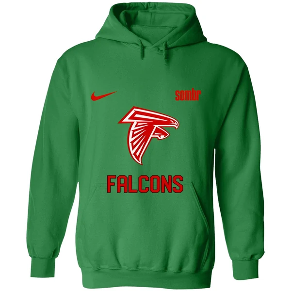 Atlanta Falcons X Sombr The Late Nights And Young Romance Tour Hoodie - Image 2