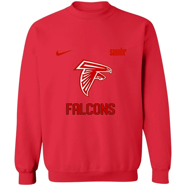 Atlanta Falcons X Sombr The Late Nights And Young Romance Tour Sweatshirt - Image 4