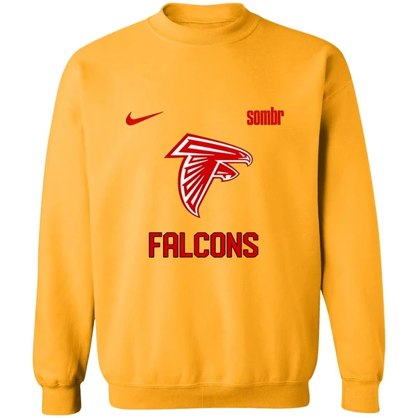 Atlanta Falcons X Sombr The Late Nights And Young Romance Tour Sweatshirt - Image 2
