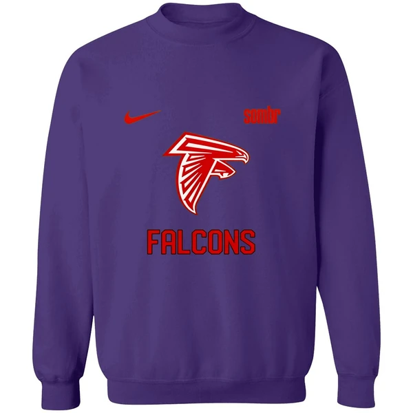 Atlanta Falcons X Sombr The Late Nights And Young Romance Tour Sweatshirt - Image 7
