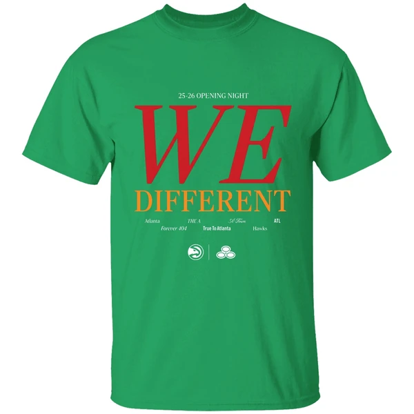 Atlanta Hawks 25 26 Opening Night We Different Shirt - Image 2