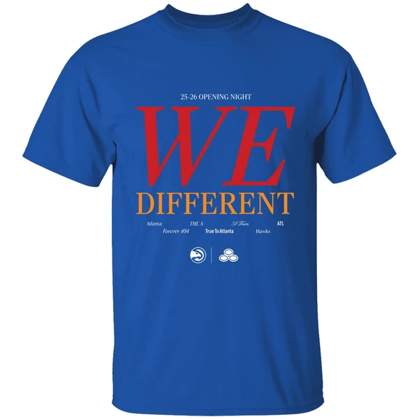 Atlanta Hawks 25 26 Opening Night We Different Shirt - Image 8