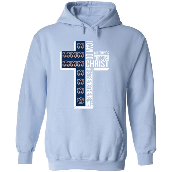 Auburn Tigers I Can Do Christ All Things Through Who Strengthens Me Hoodie - Image 4