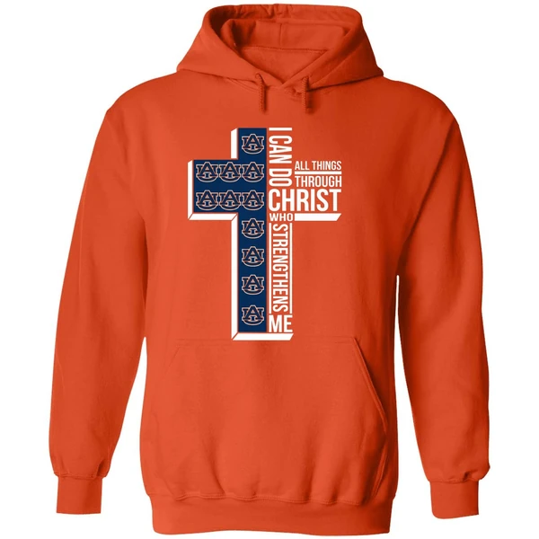 Auburn Tigers I Can Do Christ All Things Through Who Strengthens Me Hoodie - Image 6