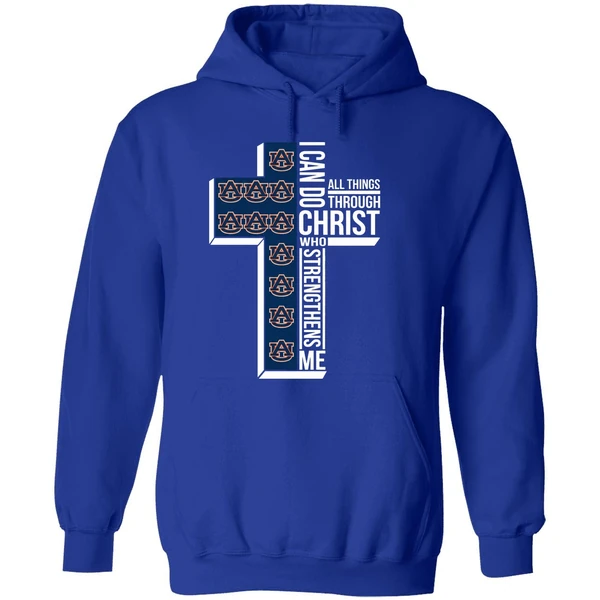 Auburn Tigers I Can Do Christ All Things Through Who Strengthens Me Hoodie - Image 7