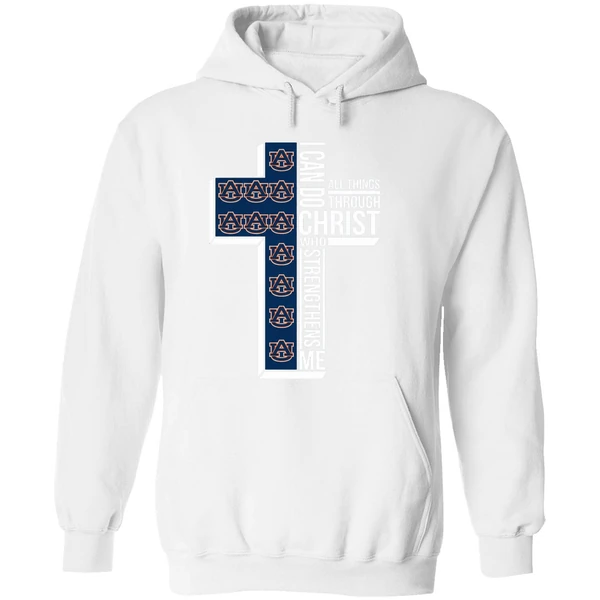 Auburn Tigers I Can Do Christ All Things Through Who Strengthens Me Hoodie - Image 8