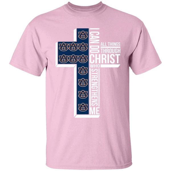 Auburn Tigers I Can Do Christ All Things Through Who Strengthens Me Shirt - Image 3