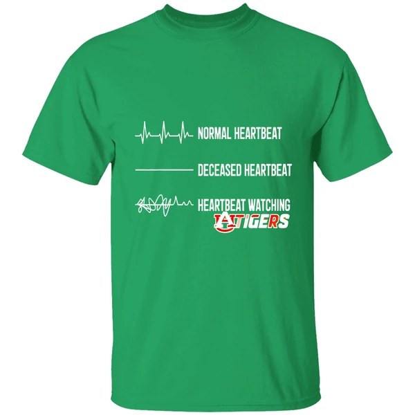 Auburn Tigers Normal Heartbeat Deceased Heartbeat Heartbeat Watching Shirt - Image 8