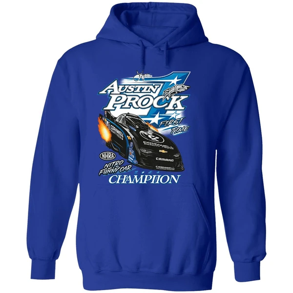 Austin Prock First Time Nitro Funny Car Champion 2024 Hoodie - Image 7