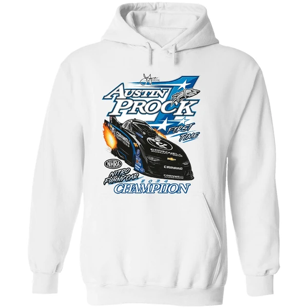 Austin Prock First Time Nitro Funny Car Champion 2024 Hoodie - Image 8
