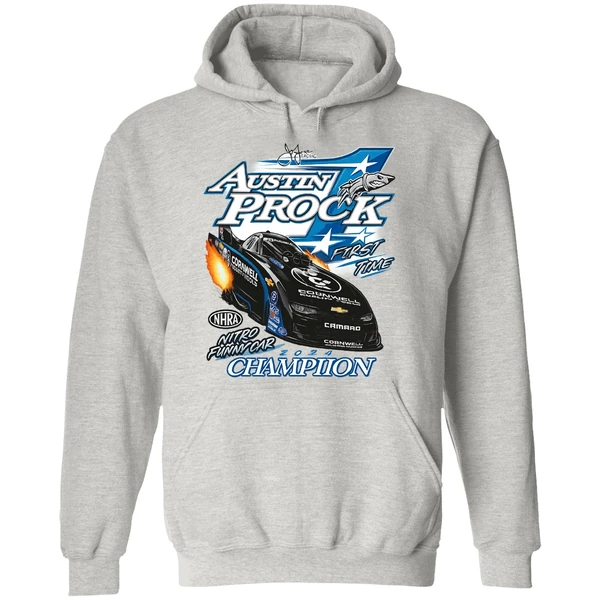 Austin Prock First Time Nitro Funny Car Champion 2024 Hoodie - Image 9