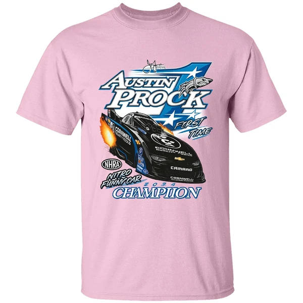 Austin Prock First Time Nitro Funny Car Champion 2024 Shirt Austin Prock First Time Nitro Funny Car Champion 2024 Shirt
