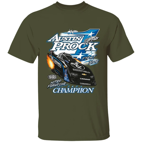 Austin Prock First Time Nitro Funny Car Champion 2024 Shirt - Image 3